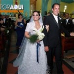 Rafael Lenín López y Priscilla Vigoreaux ya son marido y mujer 