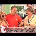 Captan a Lynette Chico junto a su pareja (Mira el video)