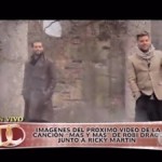 Un adelanto del nuevo video de Robi Draco junto a Ricky Martin