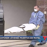 Exponen jóvenes muertos en motel