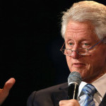 "Pendejereta" por la visita de Bill Clinton