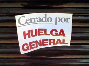 huelga