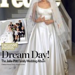 Primeras fotos Angelina Jolie vestida de novia