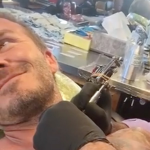 Mira el nuevo tatuaje que David Beckham le dedicó a su hija  (Foto)