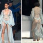 Rihanna, muy sexy y sin sostén, graba nuevo video musical en Miami Beach (FOTOS)