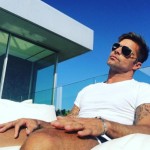 Ricky Martin pasea a su actual pareja por Puerto Rico