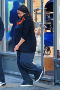 *PREMIUM EXCLUSIVE* London, UK - A heavily pregnant Janet Jackson is spotted picking up some baby products for her expecting child with husband Wissam Al Mana. Janet entered 'Back in Action' which is a back pain solutions store in Central London for expecting mothers. This is the first time the pop star has been photographed in months with a noticeably bump. **SHOT ON 9/26/16** AKM-GSI September 30, 2016 To License These Photos, Please Contact: Maria Buda (917) 242-1505 mbuda@akmgsi.com sales@akmgsi.com or Mark Satter (317) 691-9592 msatter@akmgsi.com sales@akmgsi.com www.akmgsi.com