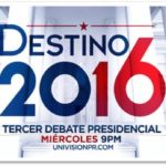 Univisión Puerto Rico transmitirá en vivo el 3er y último debate presidencial mañana miércoles