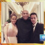 Juntos Jennifer López y Marc Anthony tras el homenaje al cantante