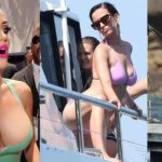 Katy Perry sufre descuido con su bikini y muestra más de la cuenta