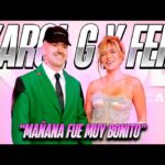 Karol G y Feid juntos en Nueva York durante el estreno del documental «Mañana fue bonito»
